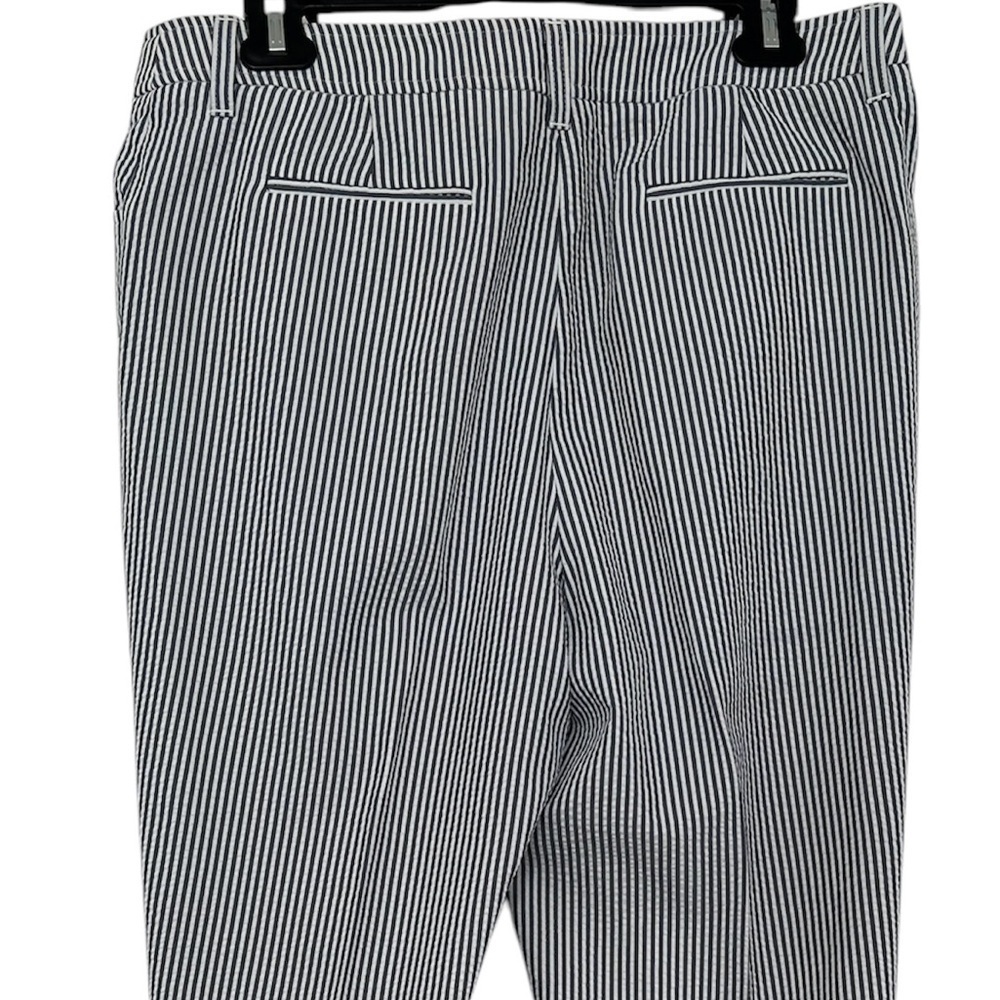Anne Klein Pants Women Size 12 Blue White NWT - Picture 2 of 5
